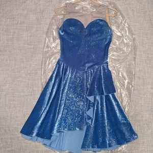 Jerry's Blue Figure Skating Dance Dress